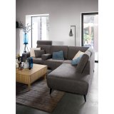 Hoekbank Davanti pocketveren i.c.m. HR, onyx