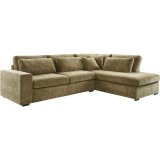 Hoekbank Yukom HR-schuim, jungle