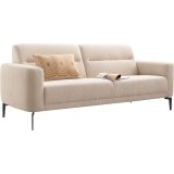 3 (2x90) zitsbank Heria HR-schuim, naturel