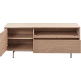 TV-meubel Famosa 1 deur 1 lade 1 klep misty oak decor