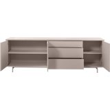 Dressoir Famosa 3 deurs 3 lade stone grey decor