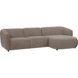 Hoekbank Lavanga polyetherschuim, taupe