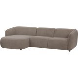 Hoekbank Lavanga polyether taupe