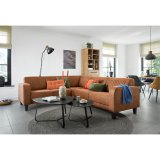 Hoekbank Mills HR-schuim zitting cognac