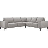 Hoekbank Calira polyether zitting grey