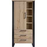 Opbergkast Verato 202 x 100 naturel grey