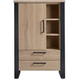 Opbergkast Verato 150 x 100 naturel grey