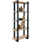 Boekenkast Verato 212 x 96 naturel grey