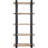 Boekenkast Verato 212 x 96 naturel grey