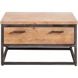 Salontafel Mesola 75 x 75 mango naturel