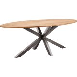 Eettafel Mesola eettafel ovaal 230 x 115 mango naturel