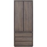 Opbergkast Lavio 210 x 86 grafiet