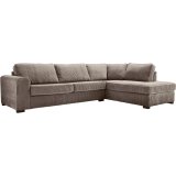 Hoekbank Pomasi soft zit bruin