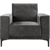 Fauteuil Calira HR-schuim zitting antraciet