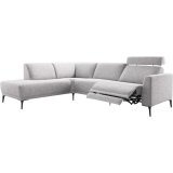 Hoekbank Mendon HR-schuim zitting zinc