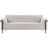 3 zitsbank Licenza pocketvering + HR-schuim zitting wit