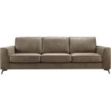 4 zitsbank Totham boxspring zitting wood