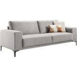 3-zitsbank Clanton polyether schuim zitting grey