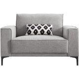 Loveseat Calira polyether zitting grey