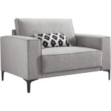 Loveseat Calira polyether zitting grey