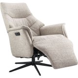Relaxfauteuil Sanborn medium elektrisch verstelbaar beige