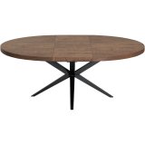 Eettafel Mascaro uitschuifbaar 120 (160) Dark Mango