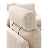 Hoekbank Aziri pocketveren met visco ecru