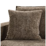 Hoekbank Andelo polyether met HR schuim en visco wood