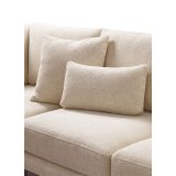 Hoekbank Aziri pocketveren met visco ecru