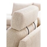 Hoekbank Aziri pocketveren met visco ecru