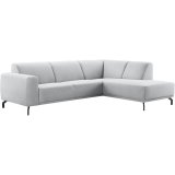 Hoekbank Bellanti polyether grijs