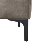 Hoekbank Barrio met relaxfunctie pocketvering met HR schuim in zitting cacao
