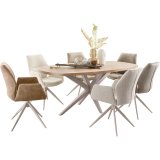 Eettafel Mascaro deens ovaal 275 x 130 mistyoak