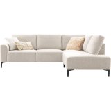 Hoekbank Garzeno polyether naturel