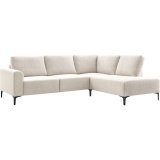 Hoekbank Garzeno polyether naturel