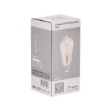 Led Kooldraadlamp Peer warm glas, 6,4x14 cm