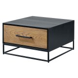 Salontafel Vinito 65 x 65 eiken fineer naturel