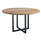 Eettafel Vinito 140 cm naturel visgraatmotief