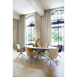 Eettafel Mascaro ovaal 250 x 128 mango