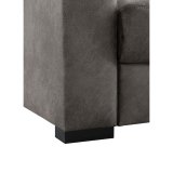 3 zitsbank Muscolo elektrische relaxfunctie pocketveren met traagschuim in dark grey
