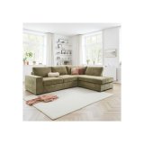 Hoekbank Yukom HR-schuim, jungle