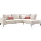 Hoekbank Garzeno polyether naturel