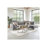 Hoekbank Fabria polyetherschuim, slate