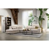 Hoekbank Licato elektrische relaxfunctie bonellvering met koudschuim in liver